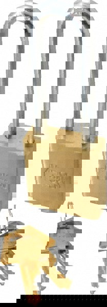 Padlock: Steel, Keyed Different, 1-3/4